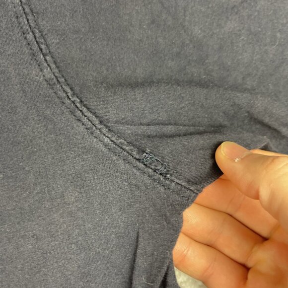 NHLPA Edmonton Oilers Connor Mcdavid #97 Big Graphic Blue Players Shirt (read) - Picture 8 of 16